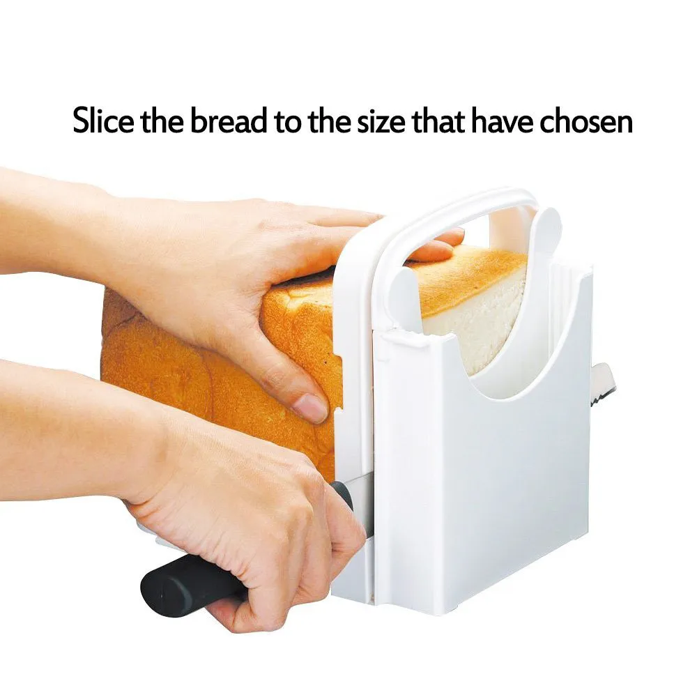 

Bread Cutting Guide Thickness Adjustable Bread/Roast/loaf Slicer Kitchen tool accessories Manual Convenience