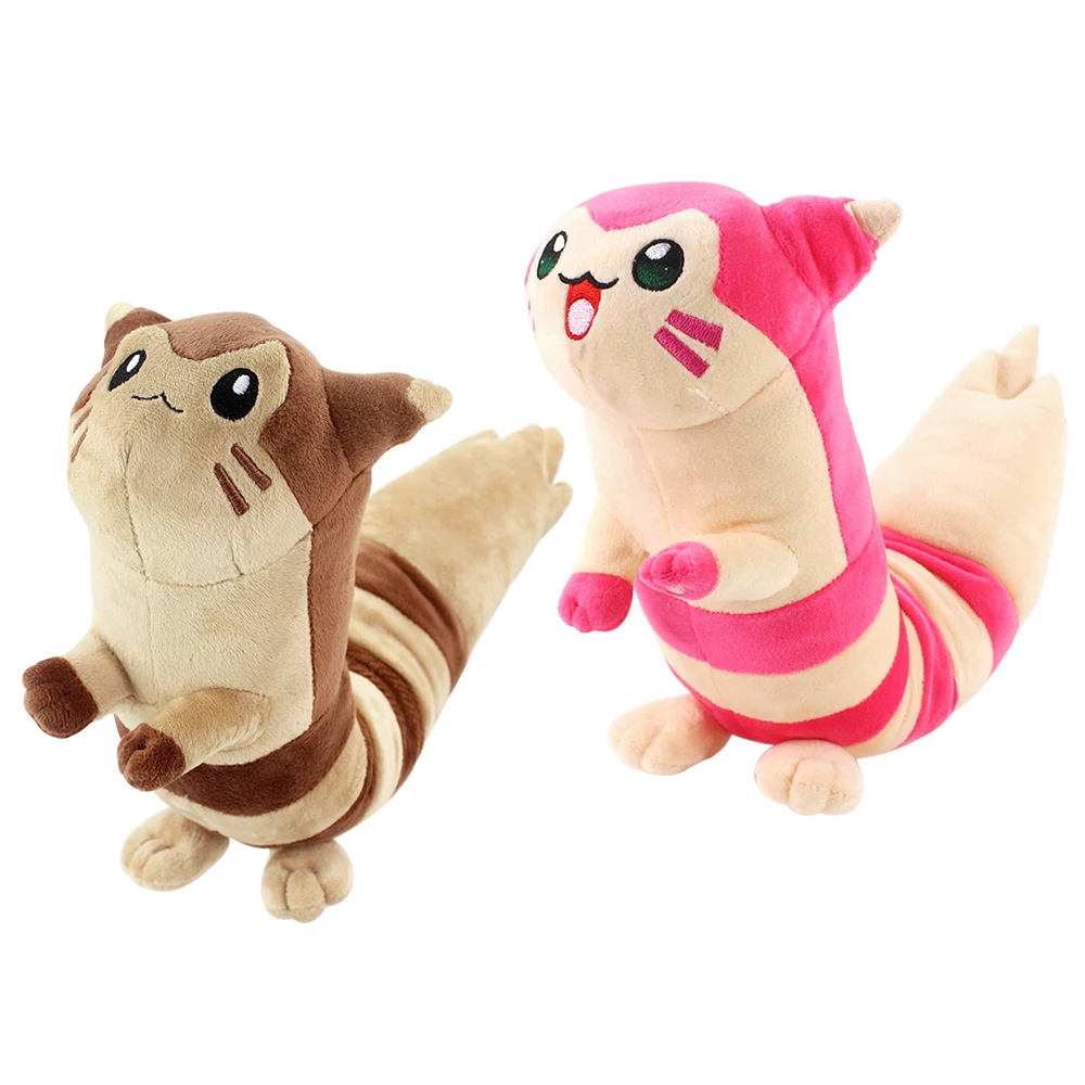 Can bending Deformation Sentret Mega Evolution Furret plush cute mouse toys soft doll for Children gift