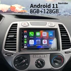 128 ГБ автомобильный радиоприемник Android 11 мультимедийный видеоплеер для Hyundai I20 2010 2011 2Din GPS  Авторадио беспроводной Carpaly
