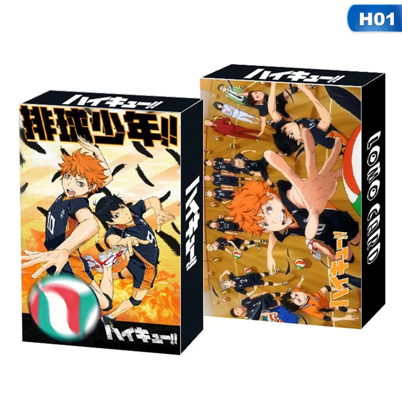 

Haikyu!! My Hero Academia National Team Different World Around LOMO Card Students Collect Anime Character Photo Cards