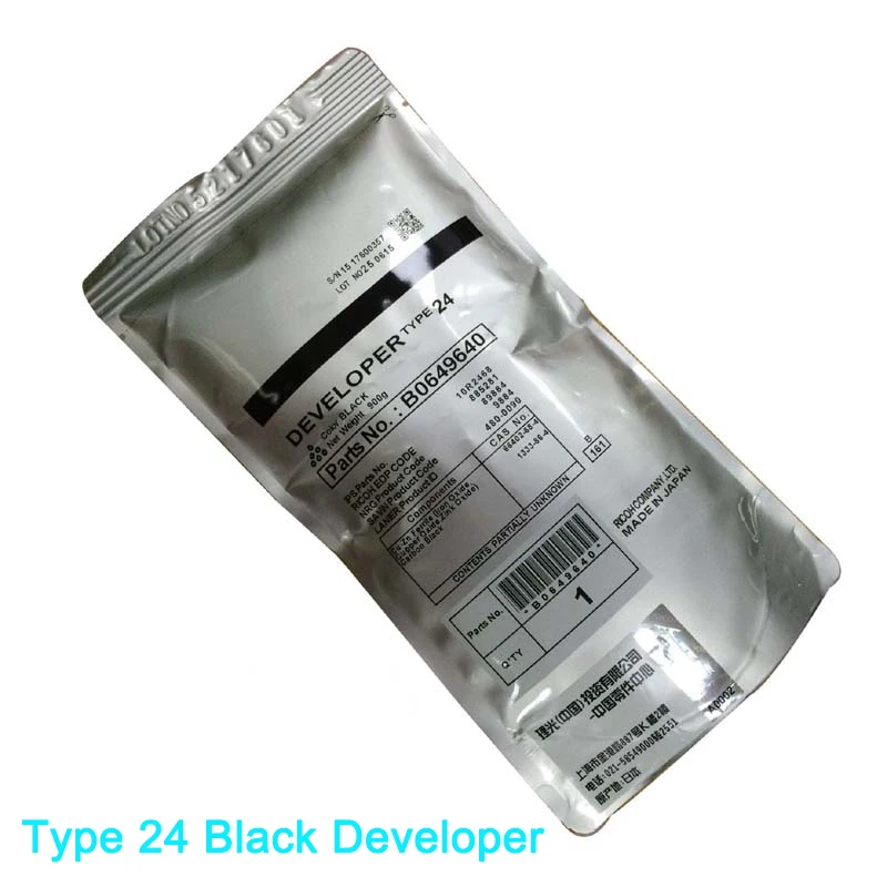 Einkshop Тип 24 Черный разработчиком для Ricoh 1060 2075 1075 2051 2060 MP 5500 6000 6001 6002 6500 7000 mp 7500 7502