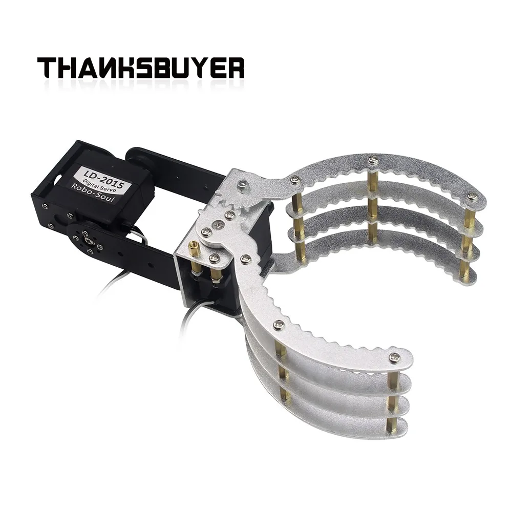 2 DOF робот Механическая рука зажим коготь захват с шт Цифровые сервоприводы для
