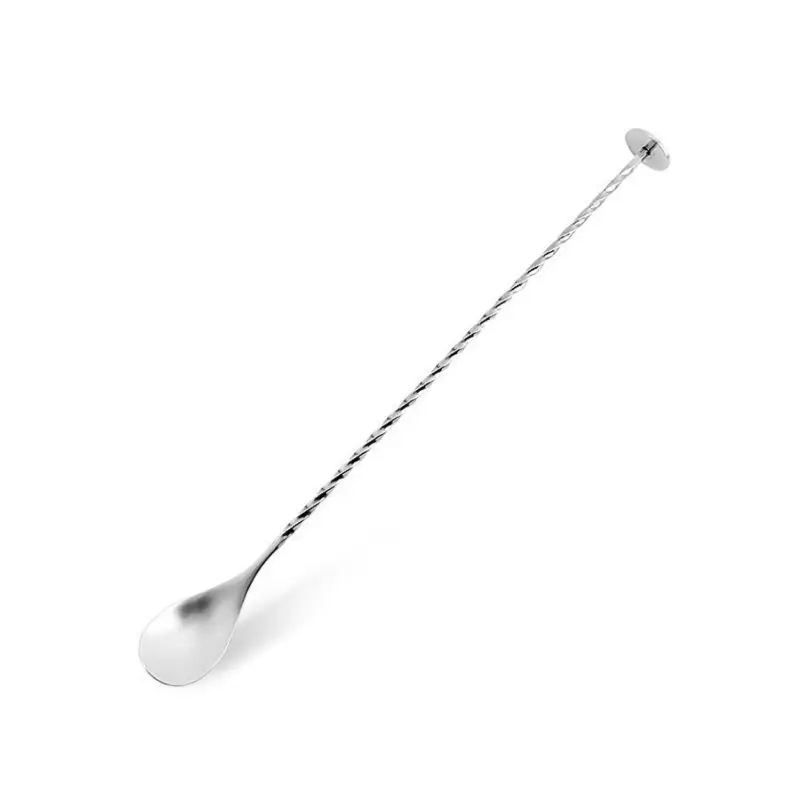 1 шт. длинная ручка для бара Коктейльная нержавеющая сталь ложек кофейная ложка