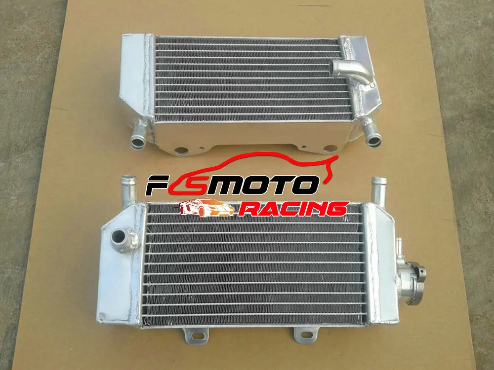 Левая и правая сторона алюминиевый радиатор для Honda CRF 250 R X CRF250R 2004-2009 CRF250X 2004-2016 CRF250