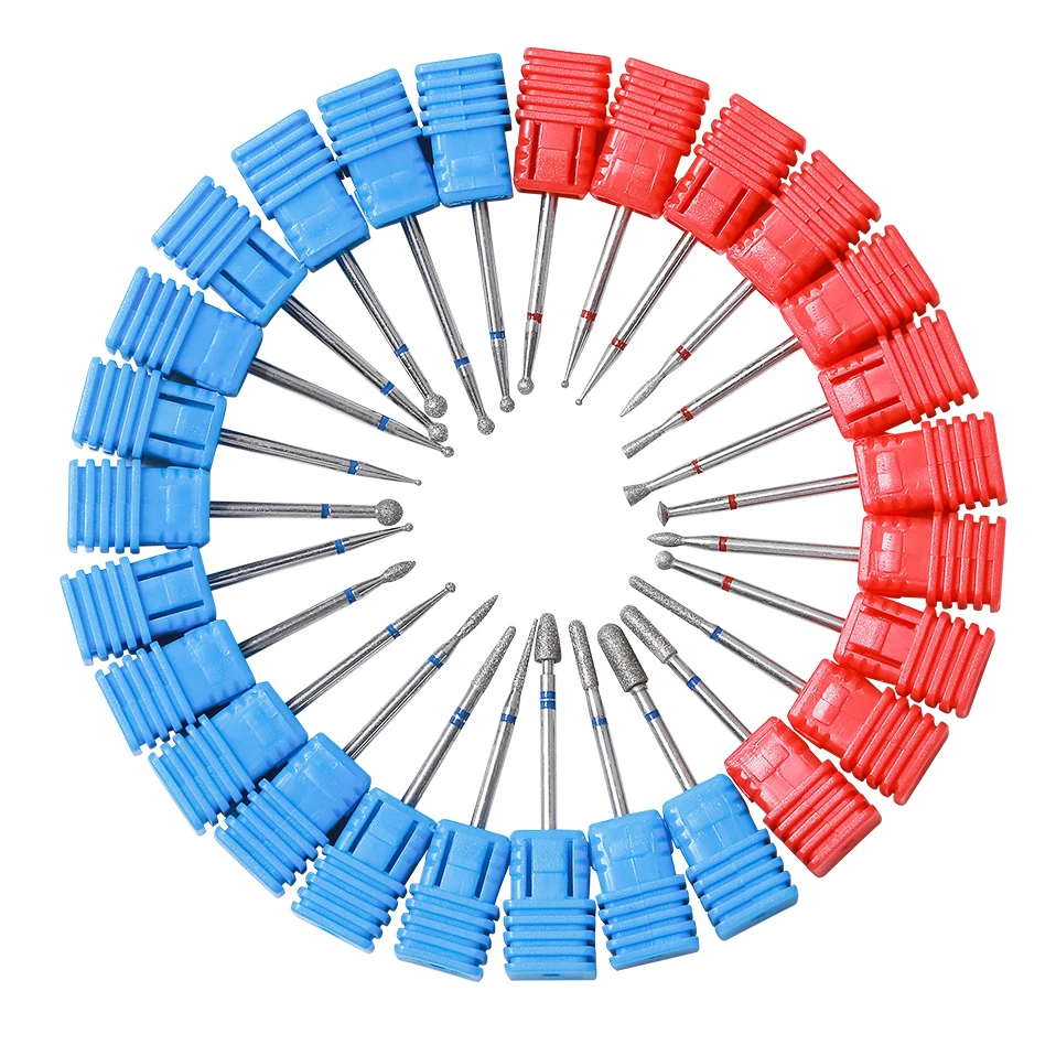 Алмазное вольфрамовое стальное сверло для ногтей 2 35 мм наконечника