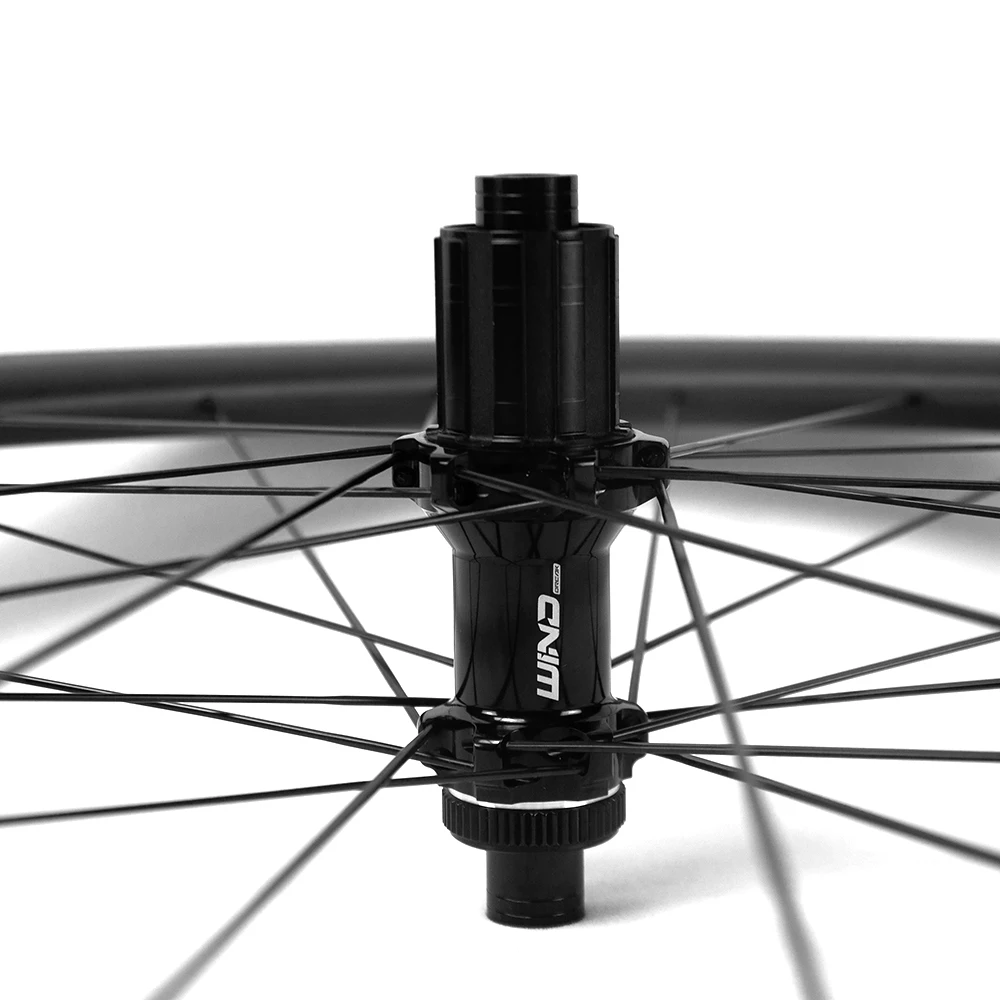 Заводской магазин 700C Углеродные велосипедные колеса 50 мм клинчерная дорожная