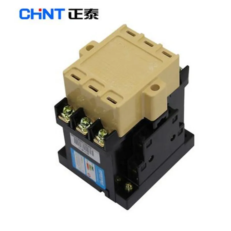 CHNT CJ20 контактор переменного тока CJ20-10 CJ20-16 CJ20-25 CJ20-40 однофазный 220V 3 фазы 380V CHINT |