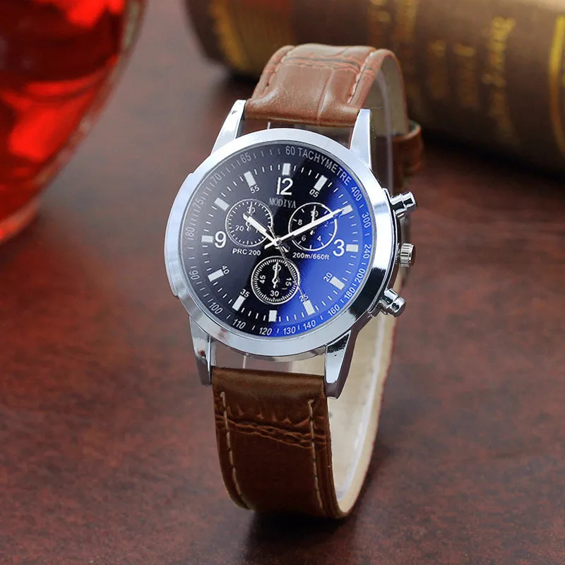 

Men Hot Watches Classic Decorative Dial Wristwatch High Quality Belt Mens Analog Quartz Wrist Watch For Man Gift Reloj Hombre