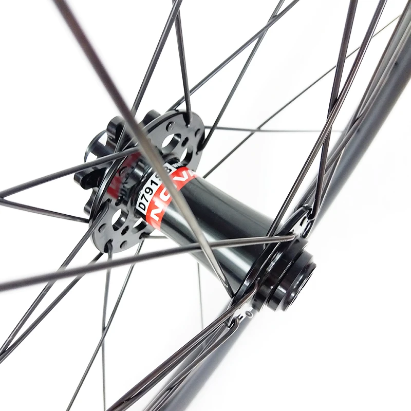 650B MTB XC carbon BOOST front wheel 30mm tubeless 24H 28H 32H UD 3K 12K matte glossy Novatec D791SB 9mm QR 12X100 15X110 15X100 | Спорт и