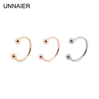 unnaier ear bone clip ear clip without pierced female high end sense of europe and america 2021 new trendy simplicity cold wind