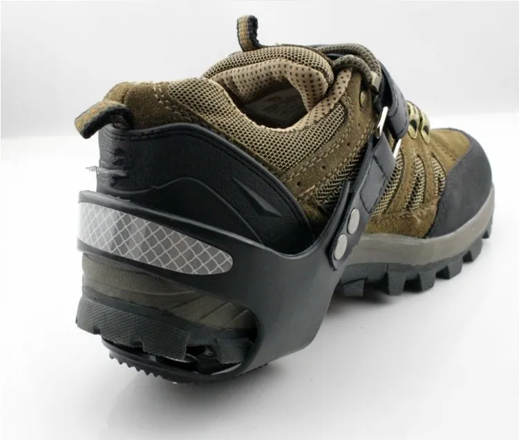 1 пара 5 Зубцов пятки коготь зимние коготки шпильки ледяная обувь Нескользящие