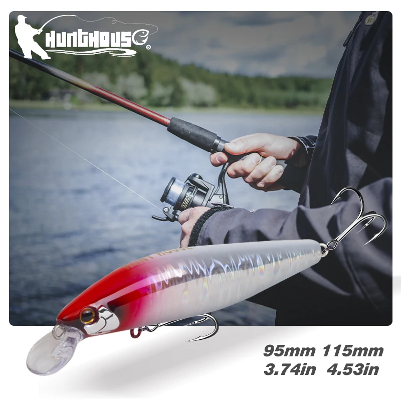 Hunthouse Рыболовная Приманка Minnow Skining 99 мм 17 г приманки рыболовные мощный Секс прямые