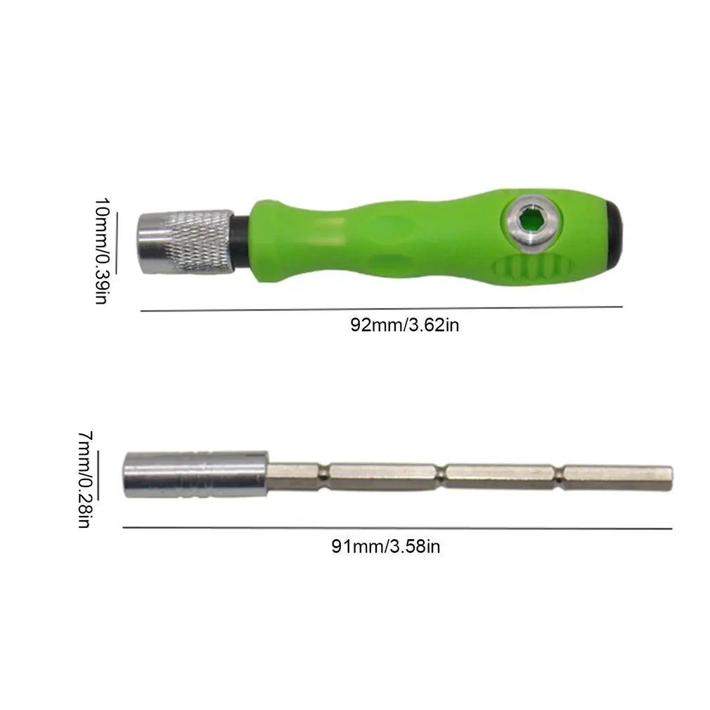 Screwdriver Set Rod 32 In 1 Magnetic ACCESSesesesory Kit Adjustable Pole Anti-slip Handle Precision | Инструменты
