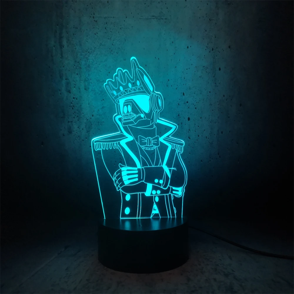 Новый дизайн 3D светодиодный Ночной светильник горячая ролевая игра кожи