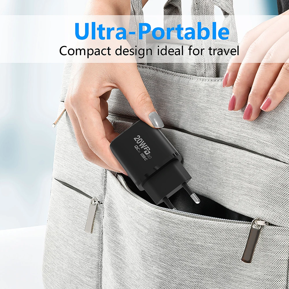 

PD 20W Charger Usb C Fast Charging 4.0 For iphone 12 Pro MAX 12 Mini 11 Xs Xr X 8 plus PD quick Charger For IPAD air 4 2020