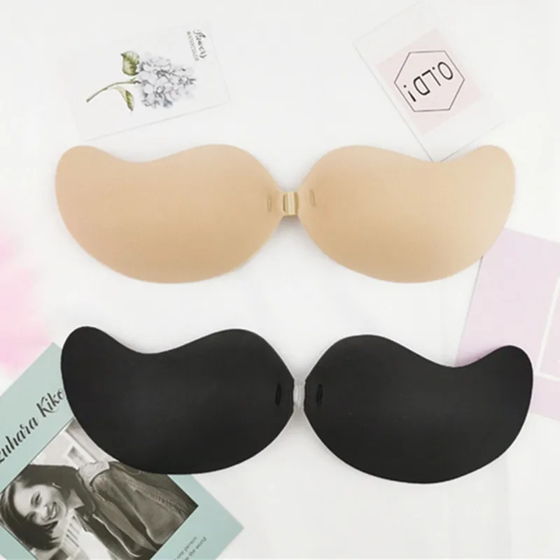 Бюстгальтер без косточек привлекательное нижнее белье невидимое Силиконовое