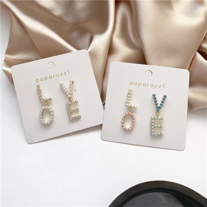 Новое поступление цветные серьги с имитацией жемчуга модные украшения