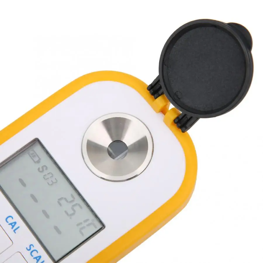 Цифровой рефрактометр 0-28% цифровой измеритель соли концентрации Рефрактометр