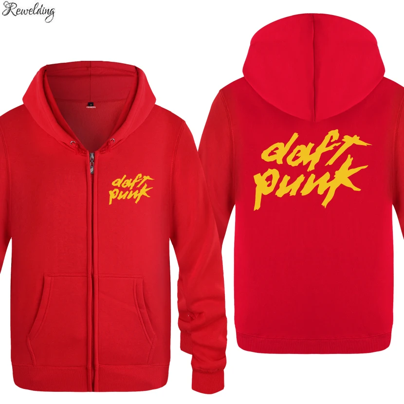 DAFT PUNK Электронная музыка DJ толстовки для мужчин модные мужские флисовые куртки с