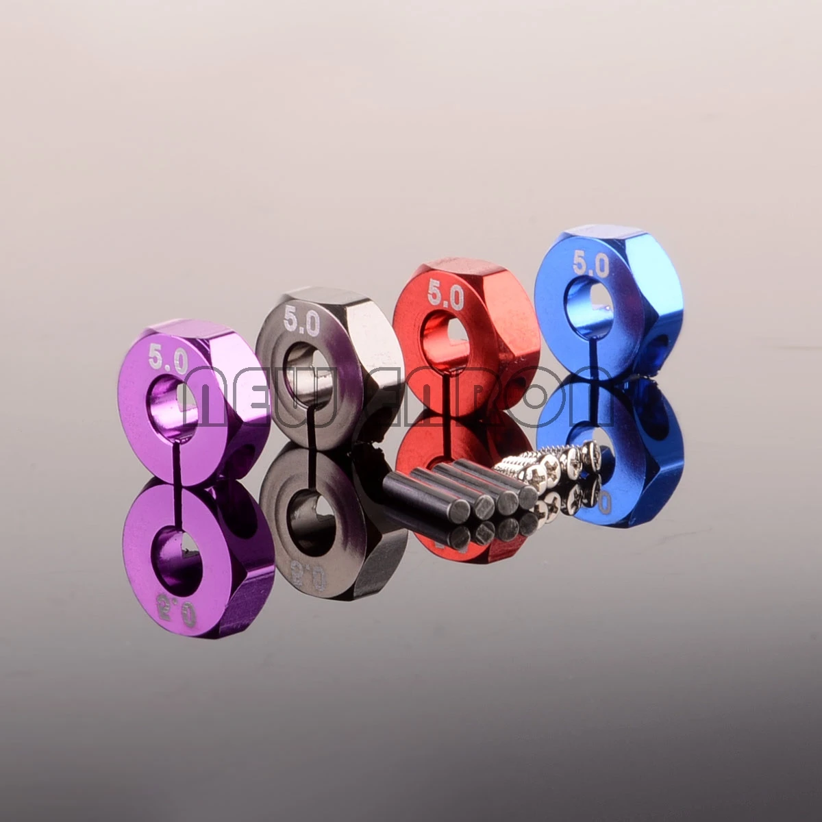 Новинка металлические ступицы ENRON с внутренним диаметром 5 мм 4 шт. толщина 12