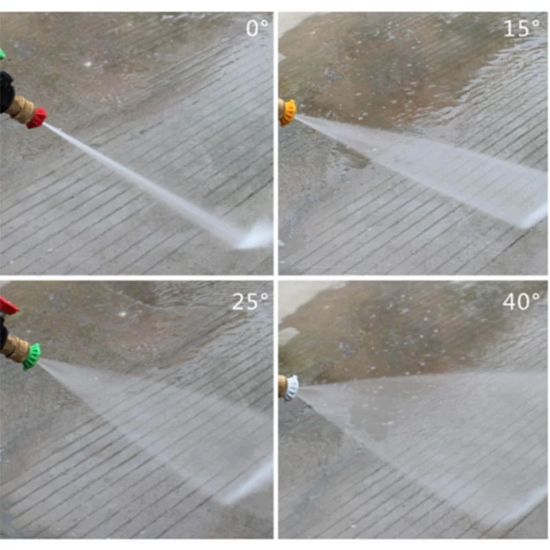 

High Pressure Car Washing Tool with 5 Color Nozzles Pressure Resistant 150KG LXY9