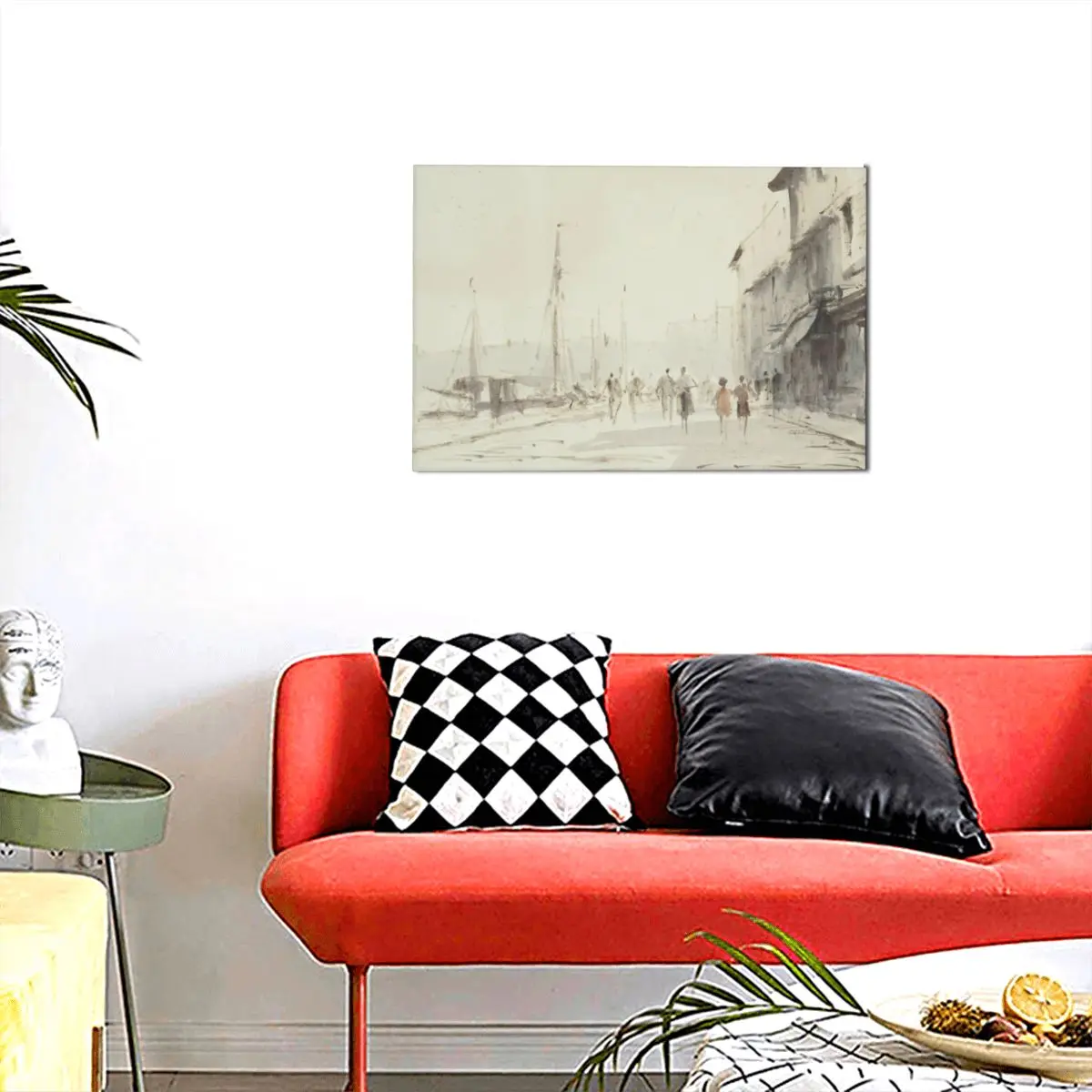 

Seago Painting Canvas Wall Decoration Pictures Fashion Creative Room Decor