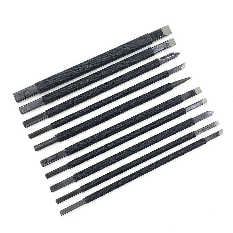 Набор ножей камень печать для резьбы по дереву Вольфрамовая сталь 3 5-8 5 мм 10 шт. |