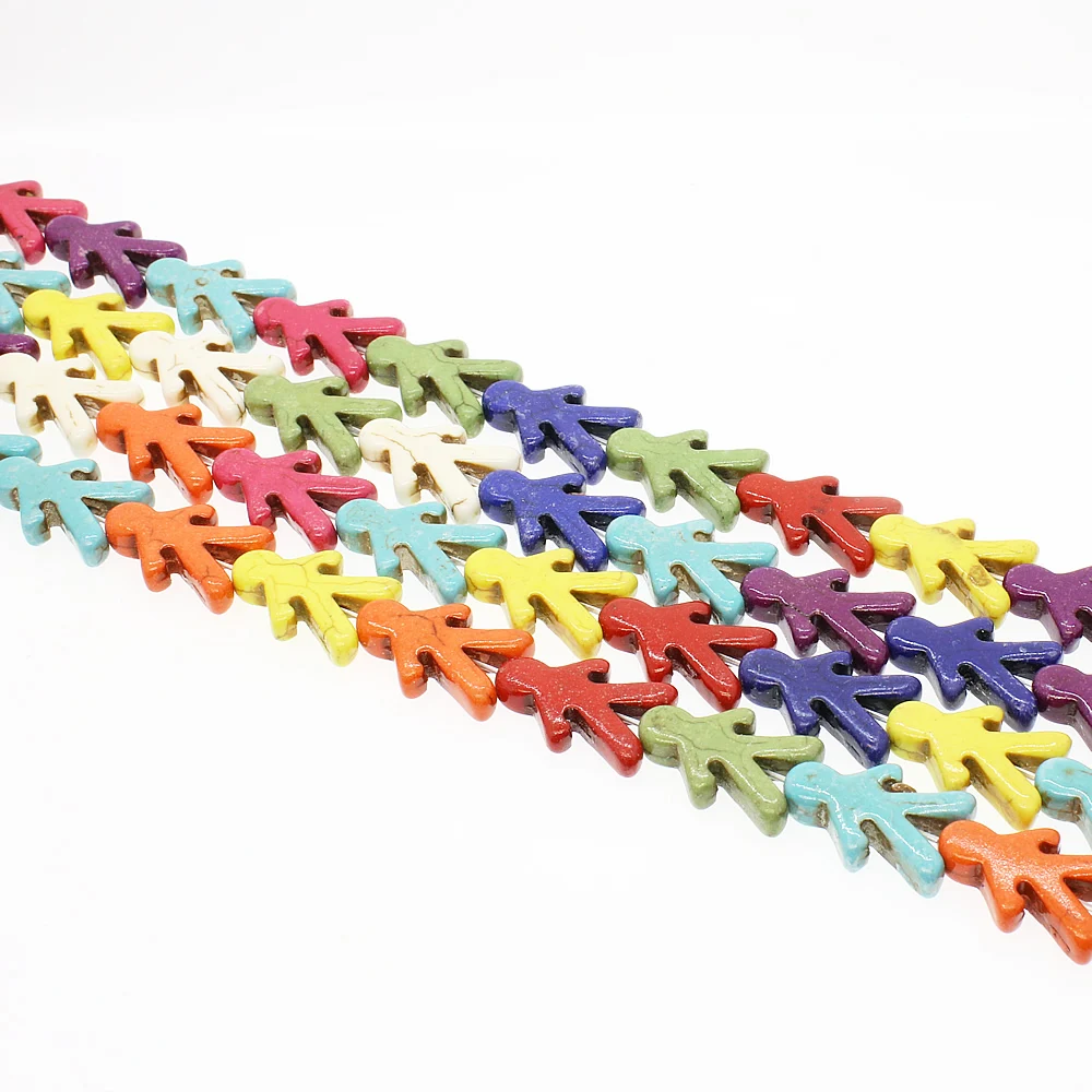 Модные бусины из натурального камня полудрагоценные камни популярные