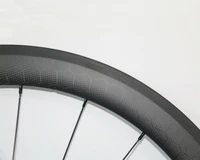 700c 3k honeycomb carbon fiber road bike wheels 50mm clincher carbon cover hub carbon wheelset road bike wheels