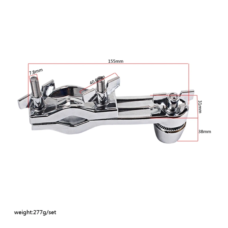 

Metal Drum Functional Clamp Quick Clips with Nut Drum Replacement Accessories