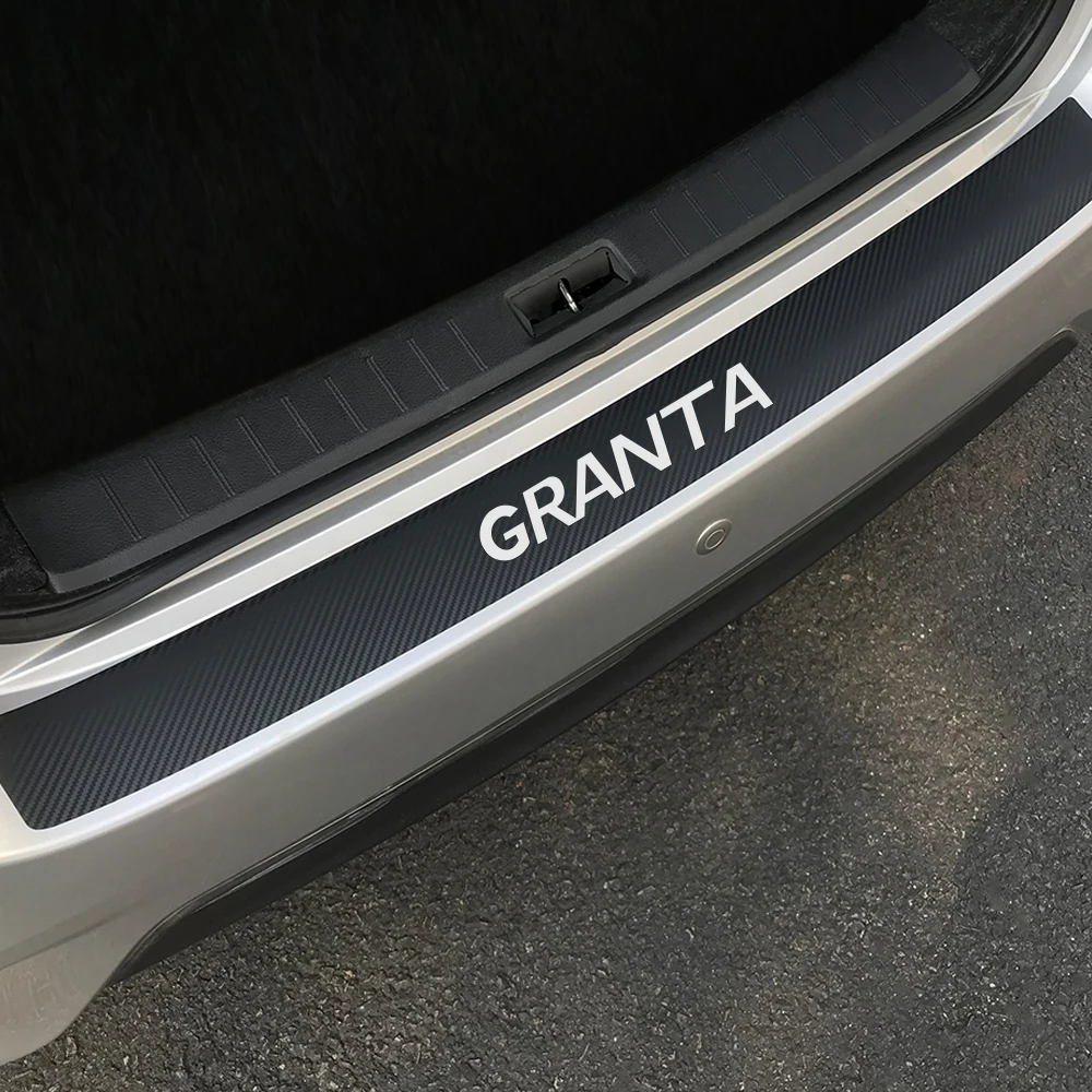 Защитные наклейки на задний бампер автомобиля для Lada Granta защита от царапин из