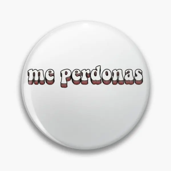 

me perdonas Soft Enamel Pin Badge Decorative Clothes Badge Lapel Pin Brooch Jewelry