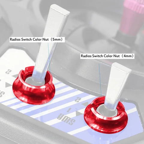 8 шт. металлический переключатель радиопередатчика RadioLink Futaba JR для Frsky T8FG T14SG T18sz T16sz Jumper T18 T16