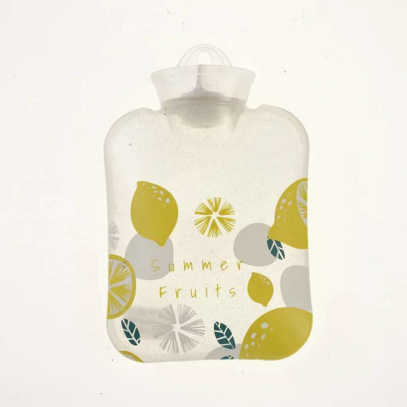 

New Simple Winter PVC Thickened Portable Student Office Hand Warmer Environmental Protection Water Injection Hot Water Bottle