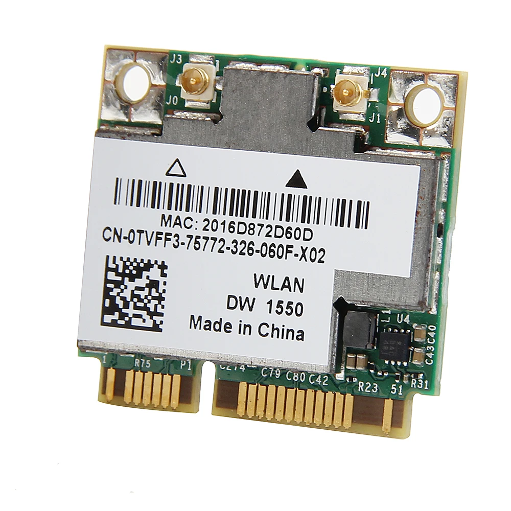 Двухдиапазонная сетевая карта AzureWave BCM4352 BCM94352HMB мини PCIe 802.11AC 867 Мбит/с