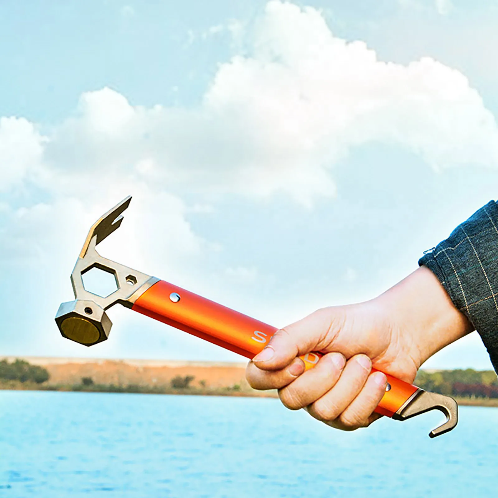 

Многофункциональный вытягиватель для гвоздей из нержавеющей стали с алюминиевой ручкой