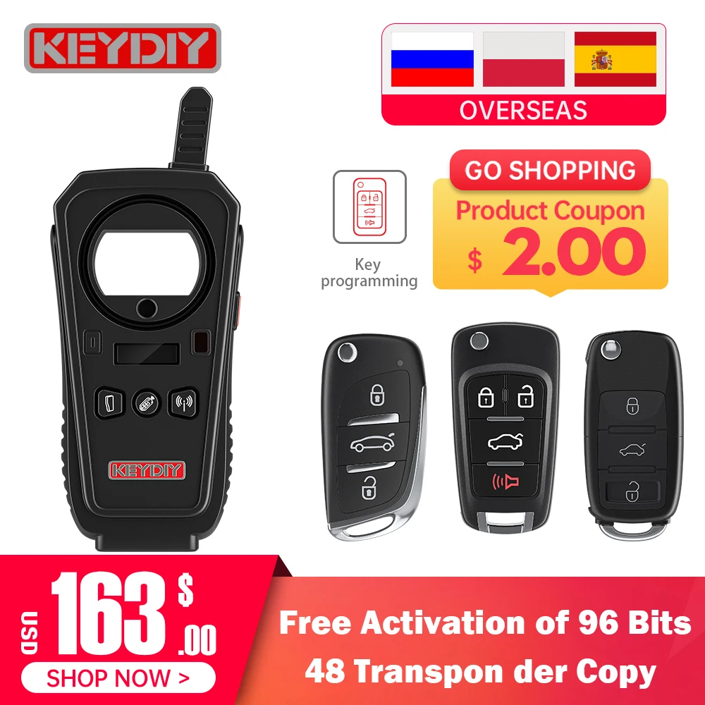 

Hot Sale KD X2 OBD2 Car Diagnostic tool KEYDIY KD-X2 Car Key Garage Door Remote Generater/Chip Reader/Frequency