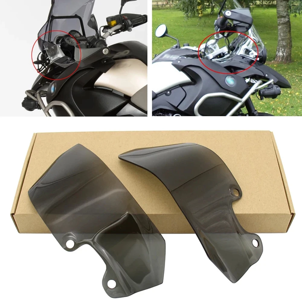 

Transparent/ Smoke Motorcycle Windshield Windscreen Ventilation Plate Side Panels For R1200GS 2004-2012 R 1200 GS 04-12