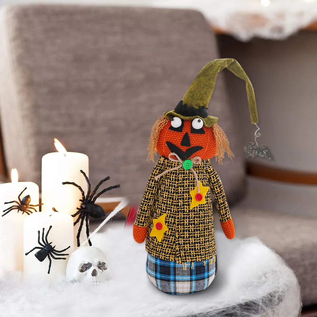 Новейшие украшения на Хэллоуин тыквы ведьмы Мамины настольные куклы привидение