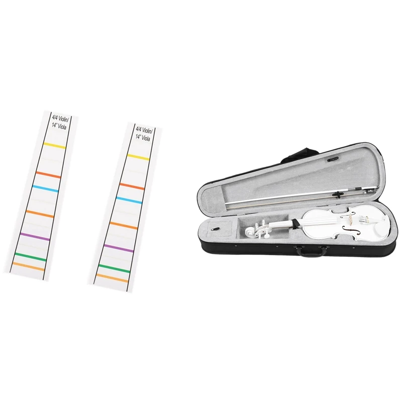 

Студенческая скрипка 4/4 полноразмерная скрипка набор с 2 шт. 4/4 скрипка наклейка грифельная доска маркер