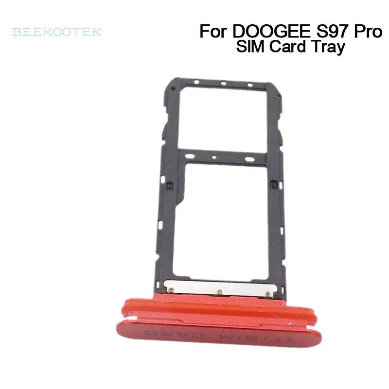 

Оригинальный держатель для SIM-и TF-карт DOOGEE S97 Pro, лоток, слот для карты, ремонт, запасные части для смартфона DOOGEE S97 Pro