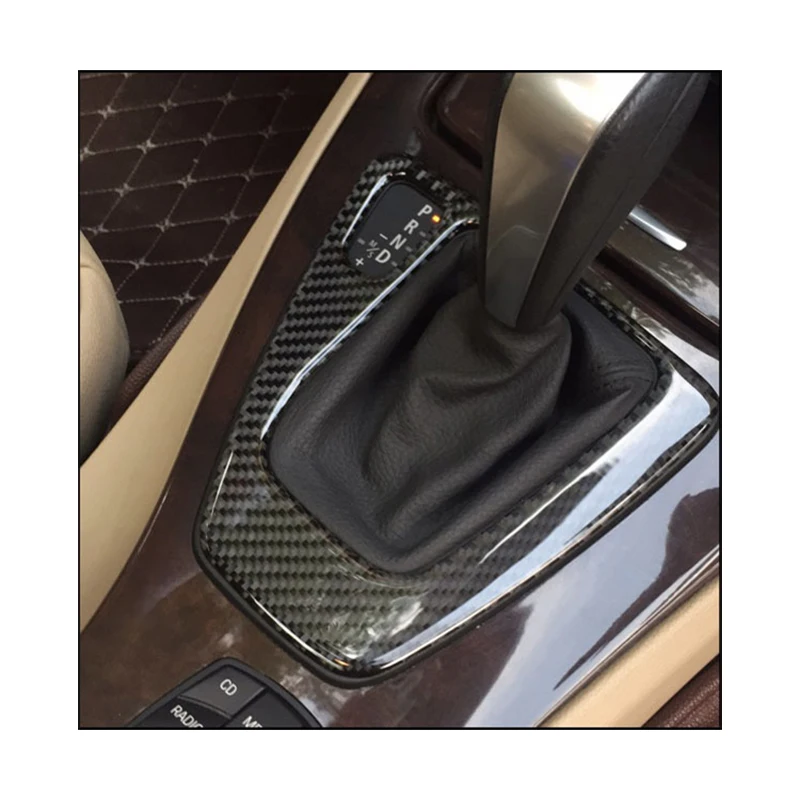

Car Stickers For Bmw e90 e92 e93 Gears Shift Decals Gear Stick Shifter Cover Carbon Fiber Accessories