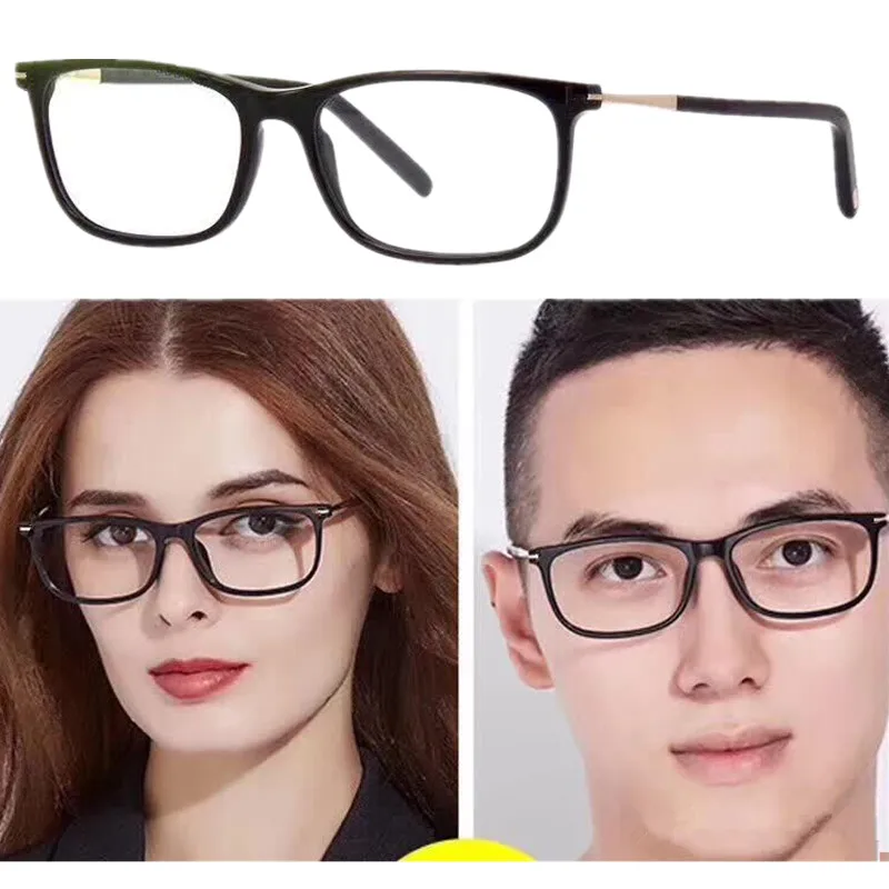 

NEW Lightweight Glasses Frame Unisex Rectangular Fullrim 56-16-140 for Prescription Eyewear Sunglasses ltaly-Imported Pure-Plank