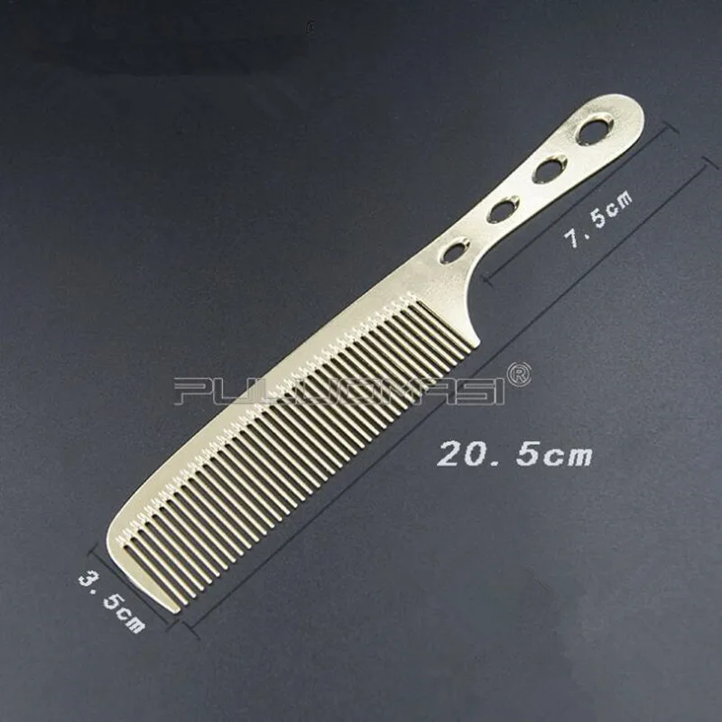 

1 Pc Professional Aluminum Cricket Comb Antistatic Cutting Comb Anti Static Barber Haircut Brush Tool