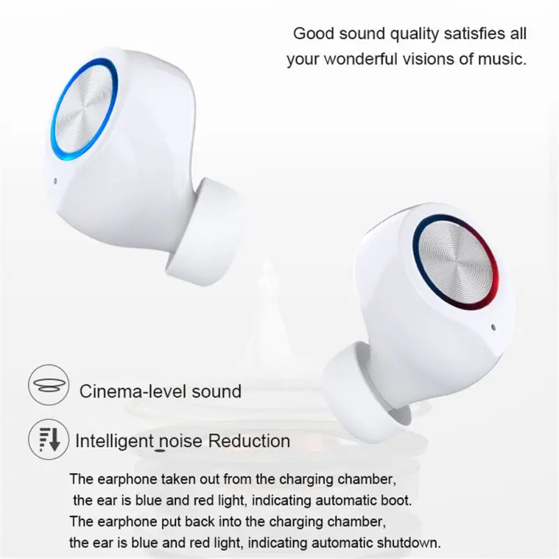 TWS-наушники TW60 с поддержкой Bluetooth 5 0 Hi-Fi-звуком и микрофоном | Электроника