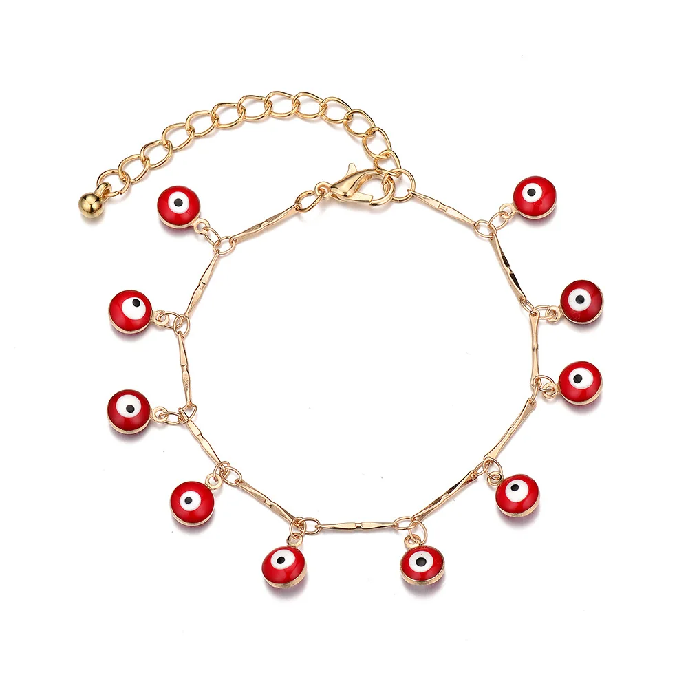 

Artilady Evil Eye Friendship Heart Bracelets for Sisters Charm Bracelet for Lover Gold Color Accessories Gift Drop Shipping