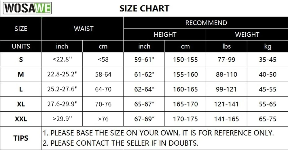 

WOSAWE 3D Gel Padded Breathable Underwear Bicycle Road Bike MTB Riding Downhill Women's Cycling Shorts