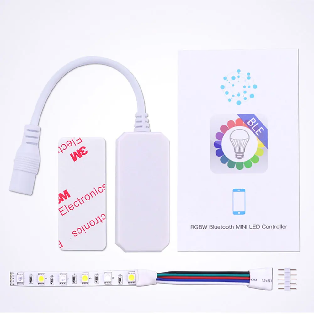 Беспроводной умный Bluetooth контроллер СВЕТОДИОДНЫЙ цветной светильник для