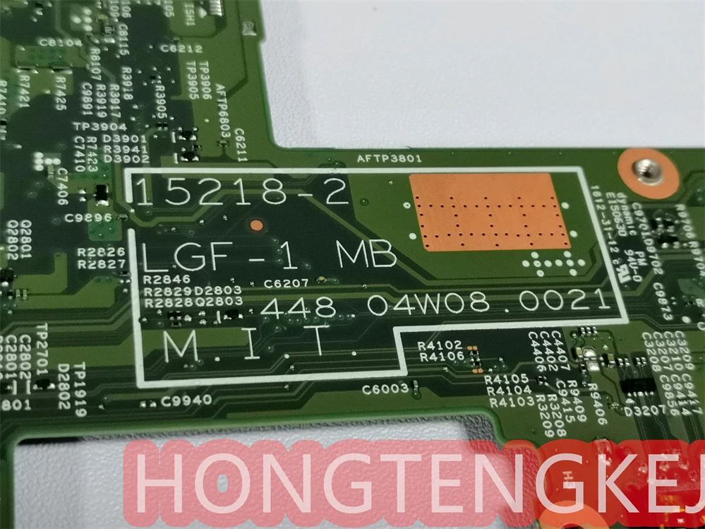 00NY787 448.04W08.0021 материнская плата для lenovo THINKPAD X1 планшета ноутбука с процессором 6Y30 4