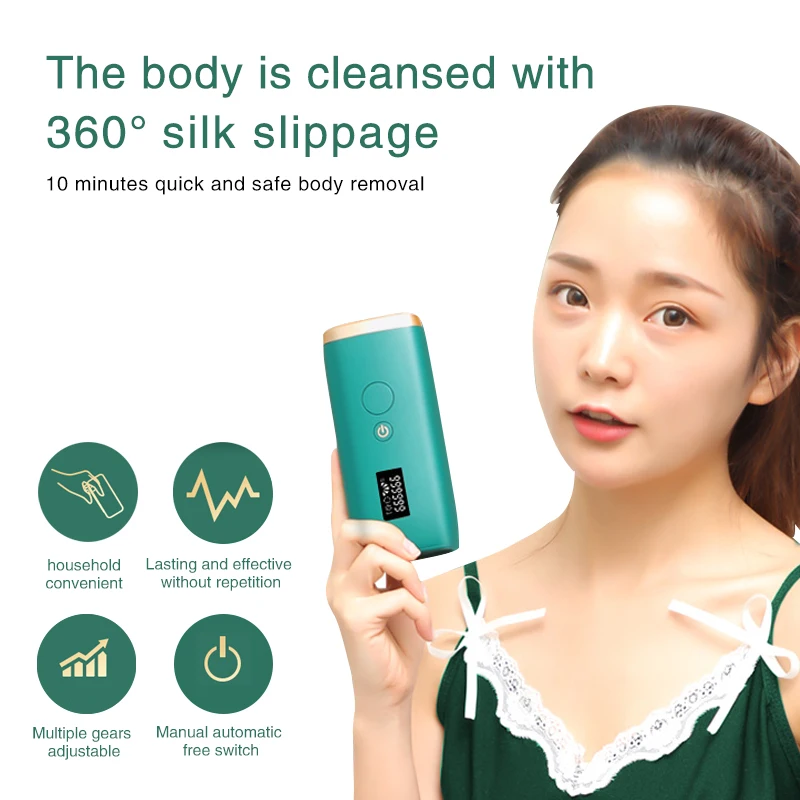 

2021 New 999999 Flashes Laser Epilator Permanent IPL Photoepilator Hair Removal depiladora Painless electric Epilator